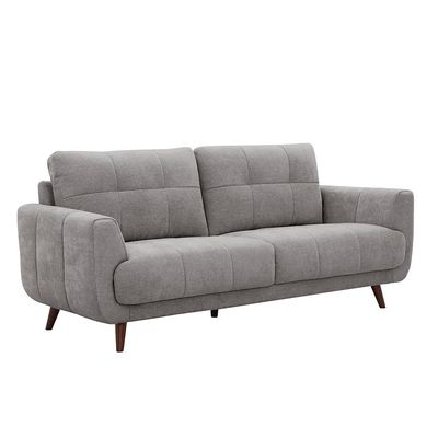 Alfa 3+2+1 Seater Fabric Sofa Set - L.Grey