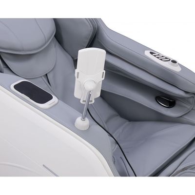 Averest Massage Chair 18 Auto Modes In 4D Mechanism W/Health Detection ; Ai Voice Smart Led Controller And Wireless Charger-Snowy Grey