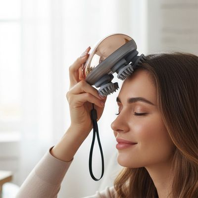 Clingy Scalp Massager