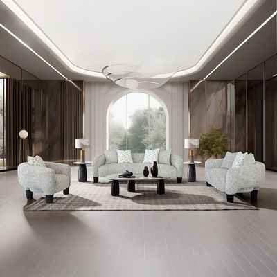 Retrova 3+2+1 Seater Fabric Sofa Set -Beige