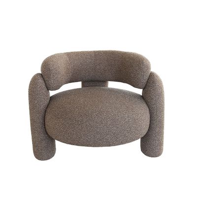 Yugen 1 Seater Fabric Sofa - Brown