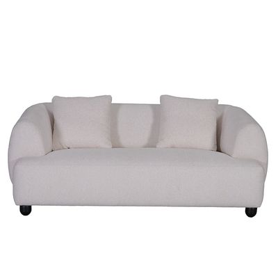 Grizel 2 Seater Fabric Sofa - Beige