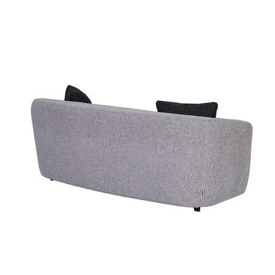 Lucio 2 Seater Fabric Sofa - Grey