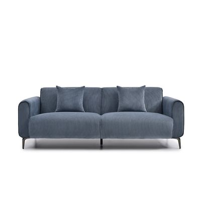 Tanner 3+2+1 Fabric Sofa Set - Blue