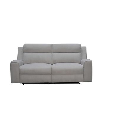 Gardy 3 Seater Fabric Recliner-Light Grey