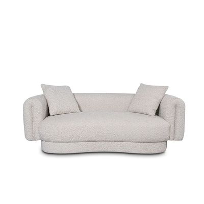 Adrika 2 Seater Fabric Sofa - Brown