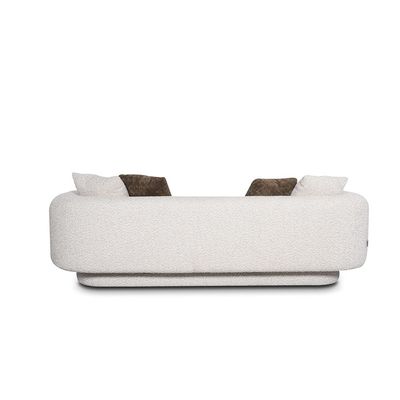 Adrika 3 Seater Fabric Sofa - Brown