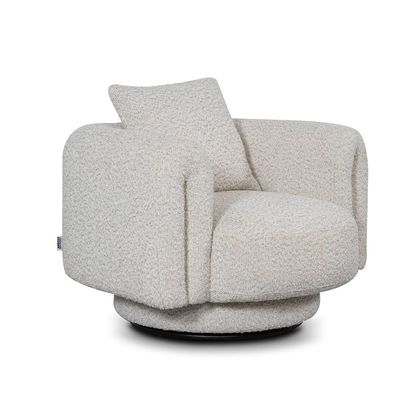 Adrika 1 Seater Fabric Sofa - Brown