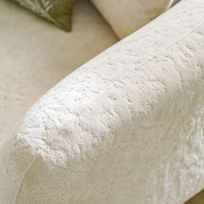 Zairah 1 Seater Fabric Sofa-Beige