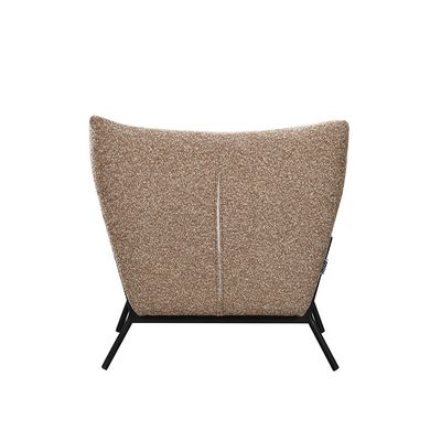 Taelon  1 Seater Fabric Sofa - Brown
