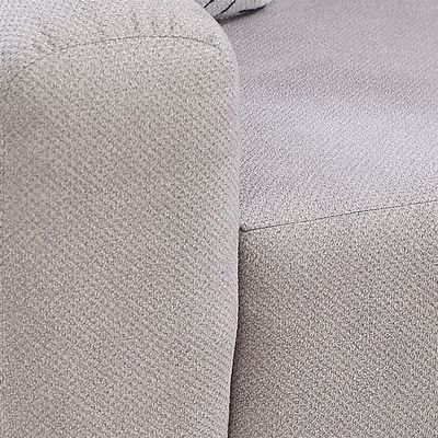 Gusto 3 Seater Fabric Sofa - Grey