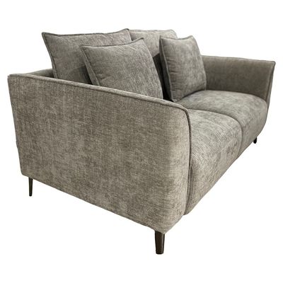 Jamir 2 Seater Fabric Sofa - Light Brown Jamir 2 Seater Fabric Sofa - Light Brown