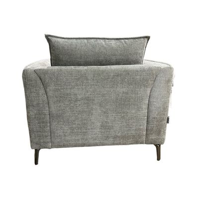 Jamir 1 Seater Fabric Sofa - Light Brown Jamir 1 Seater Fabric Sofa - Light Brown