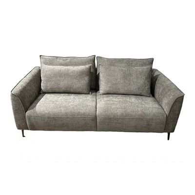 Jamir 3 Seater Fabric Sofa - Light Brown