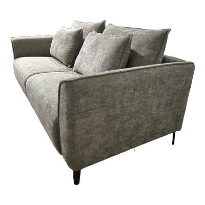 Jamir 3 Seater Fabric Sofa - Light Brown