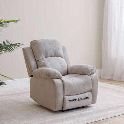 Kaila 1 Seater Fabric Recliner - Camel