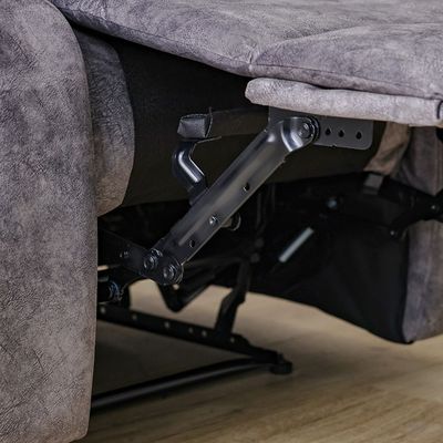 Rosier 1 Seater Fabric Recliner - Grey