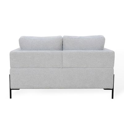 Cordoba 2 Seater Fabric Sofa - Light Grey