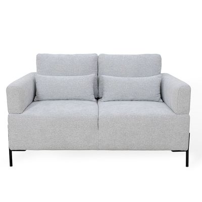 Cordoba 2 Seater Fabric Sofa - Light Grey