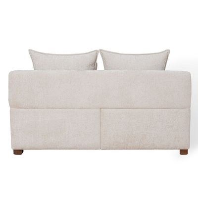 Giralda 2 Seater Fabric Sofa -  Light Grey