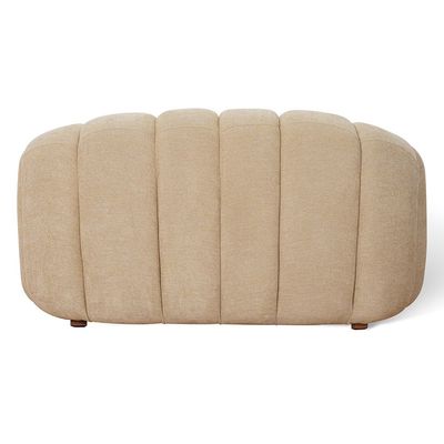 Steeva 2 Seater Fabric Sofa - Camel