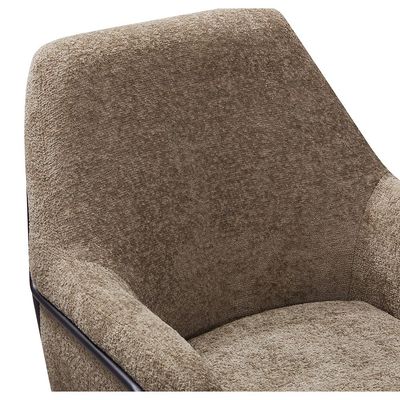 Akira 1 Seater Fabric  Accent Chair - Olive
