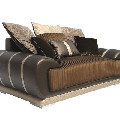 Novela Fabric Sofa 2 Seater - Brown