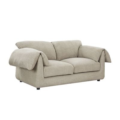 Khiara  2 Seater Fabric Sofa - Grey Khiara  2 Seater Fabric Sofa - Grey