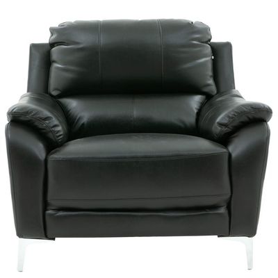 Ryu 1 Seater Airleather Sofa - Black