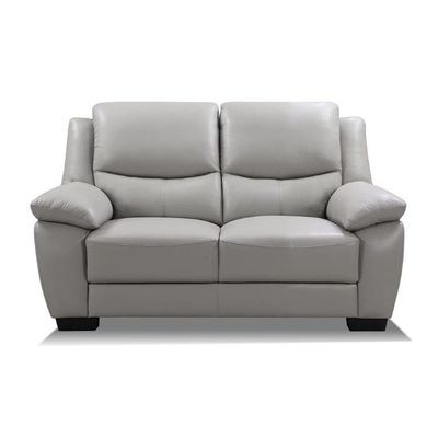 Amor 2 Seater Leather Sofa - Grey