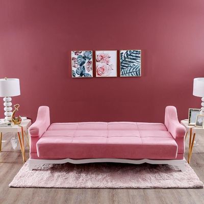 Linda 3-Seater Fabric Sofa