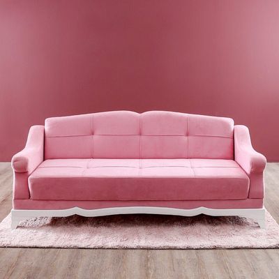 Linda 3-Seater Fabric Sofa