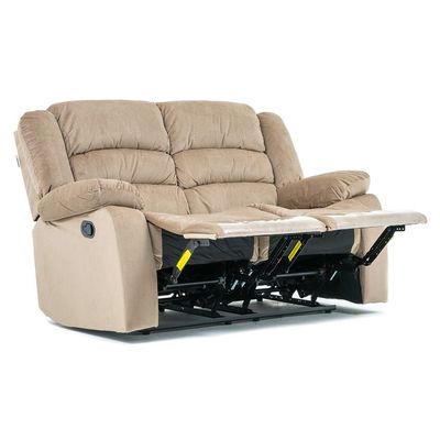 Damian Fabric Recliner Sofa 2S - Beige