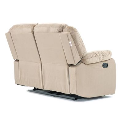 Damian Fabric Recliner Sofa 2S - Beige