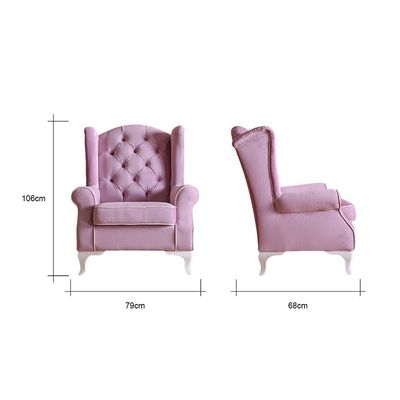 Floriana 1-Seater Fabric Sofa