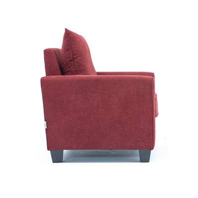 Alessandra 3+2+1 Fabric Sofa Set - Red