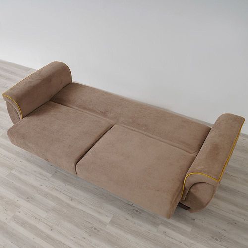 أريكة قماشية من ثلاثة مقاعد من آدا