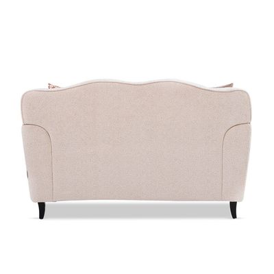 Eunice 2 Seater Fabric Sofa - Cream