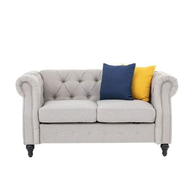 David 2-Seater Fabric Sofa