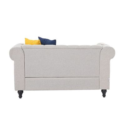 David 2-Seater Fabric Sofa