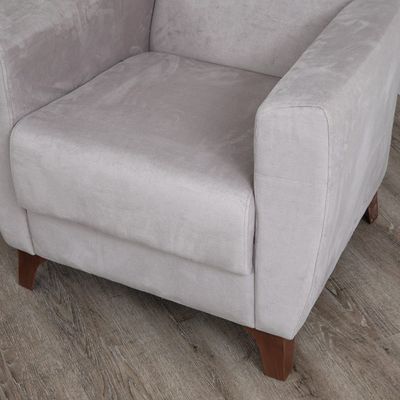 Sapanca Single Seater Fabric Sofa - Beige