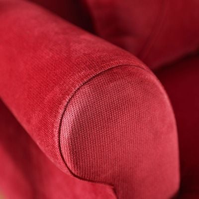 Perla 1-Seater Fabric Sofa