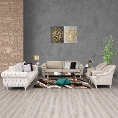 Legend 1 Seater Fabric Sofa - Moss Beige