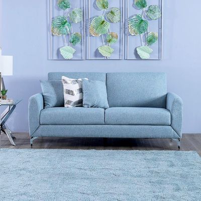 Jozel Fabric Sofa Set -Blue