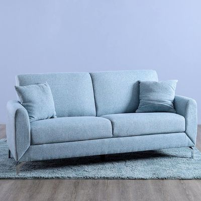 Jozel 3+2+1+1 Fabric Sofa Set -Blue