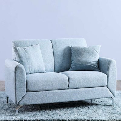 Jozel 3+2+1+1 Fabric Sofa Set -Blue