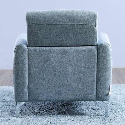 Jozel 3+2+1+1 Fabric Sofa Set -Blue