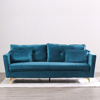 Prague 3-Seater Fabric Sofa