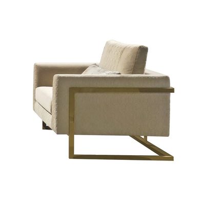 Maisie 1 Seater Fabric Sofa - Beige