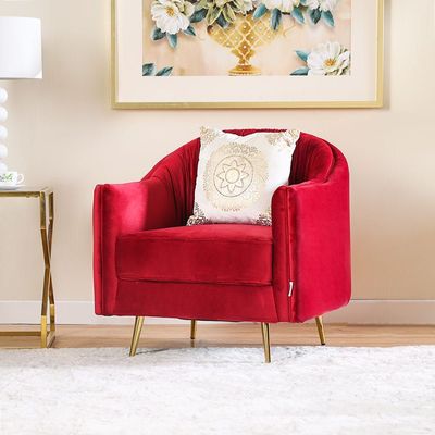 Sebastian 1-Seater Fabric Sofa